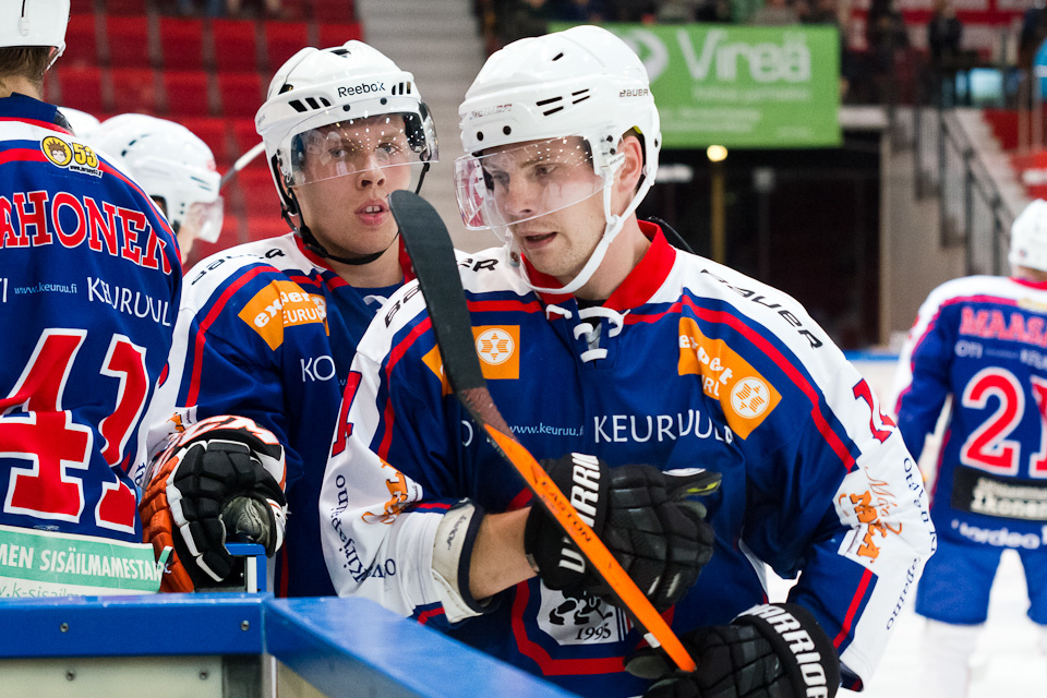 Henry Roihu ja Antti Kauppila ovat ottaneet ison roolin puolustajistossa.