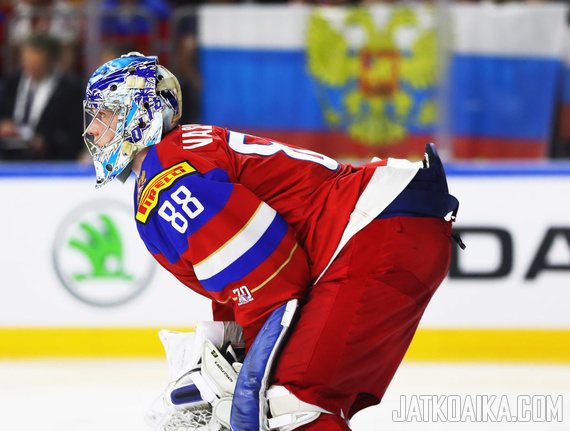 Vasilevski on Venäjän maalilla paljon vartijana.
