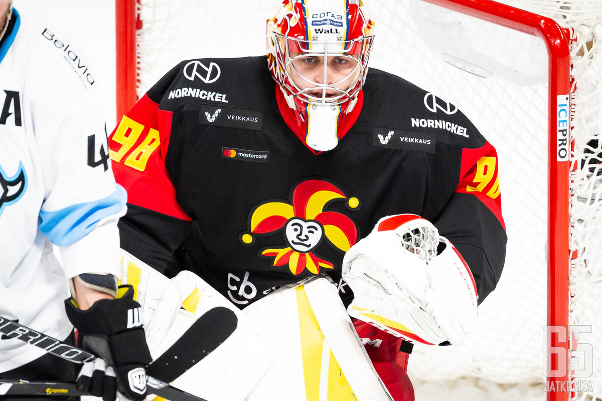 Janis Kalnins nollasi KHL:n kärkijoukkueen. (arkistokuva)
