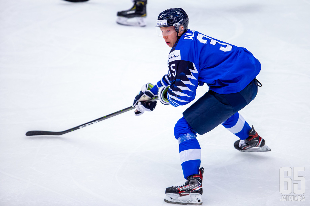 Aku Räty on ollut Kanadan kuplakisoissa yksi Suomen tehokkaimmista pelaajista. 