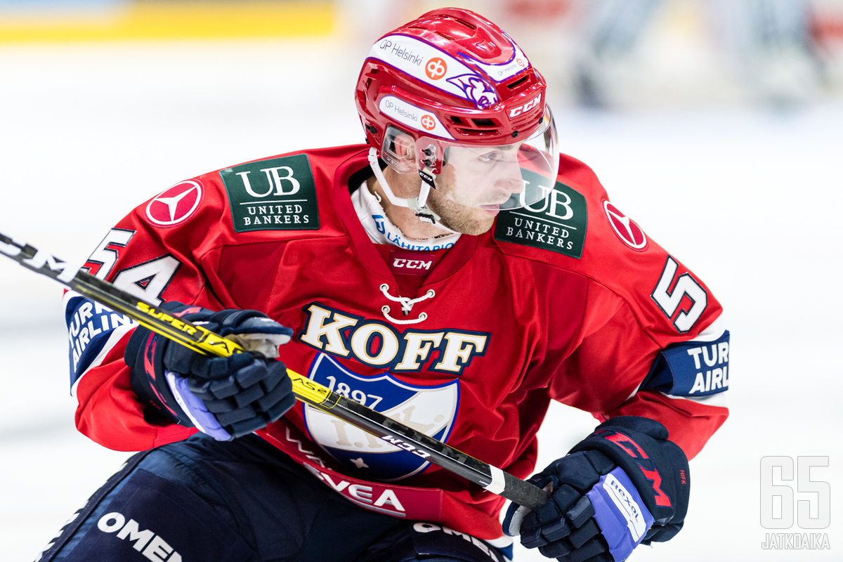 Sebastian Dyk viilettää IFK:n väreissä myös tulevalla kaudella. 