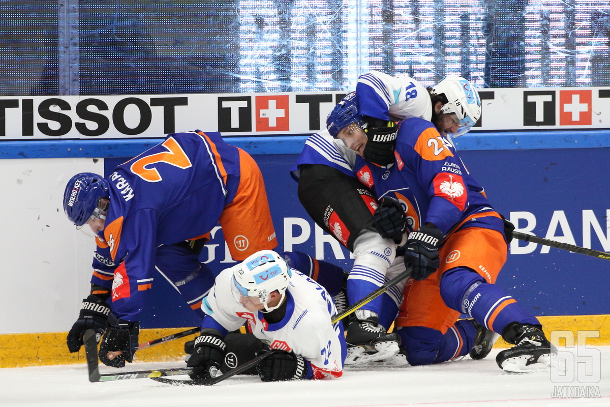 Tappara ja Zug taistelivat nykykiekossa harvinaisen tasapelin.