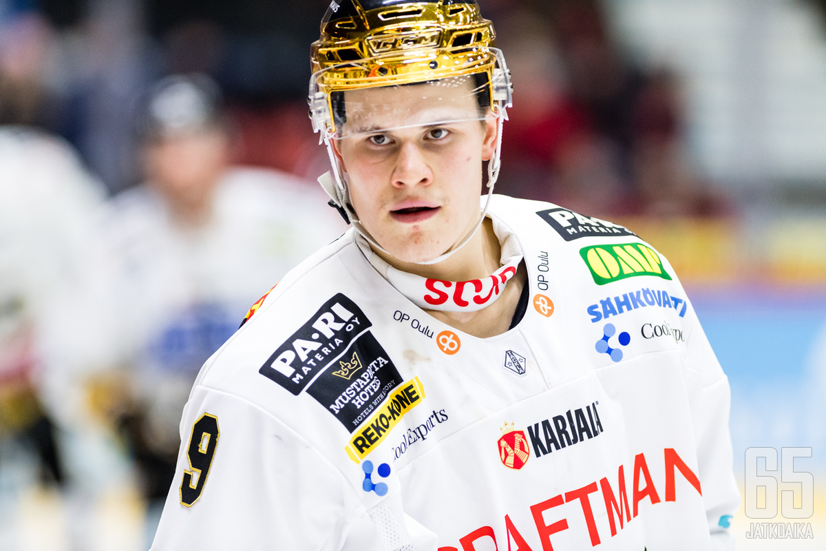 Jesse Puljujärvi ei pelaa Kuopiossa keskiviikkona.
