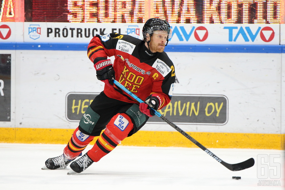 Mikko Pukan tämän kauden pääasiallinen seura on Mestiksessä pelaava KOOVEE.