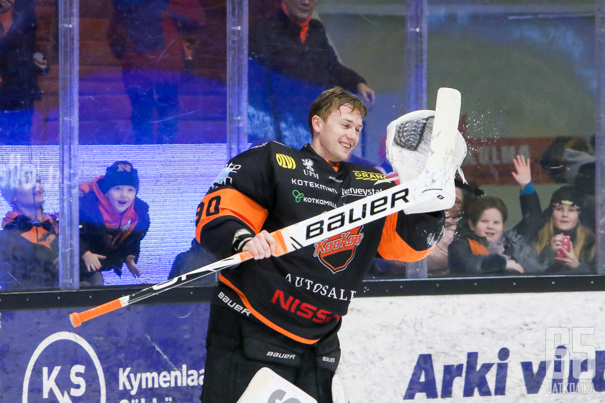KooKoo-veskari Henrik Haukeland oli Hämeenlinnan illassa selkeä ykkösnimi.