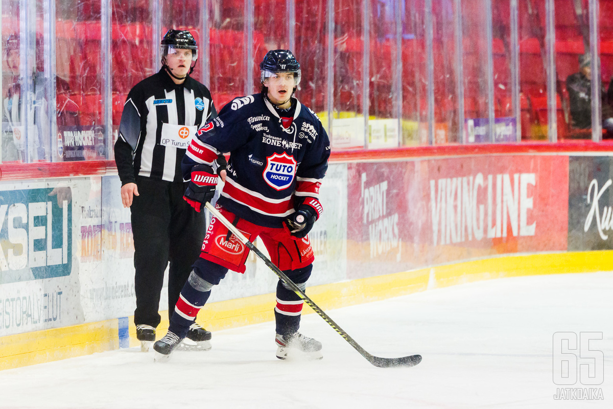 Juho Mäkelä on Lauttakylän Lujan kasvatti. 