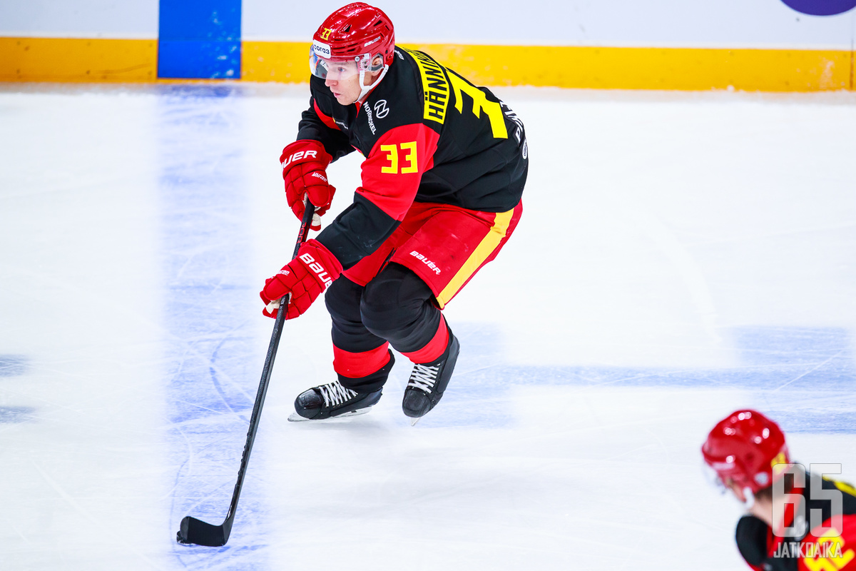 Markus Hännikäinen edusti Jokereita sen kahdella viime KHL-kaudella.