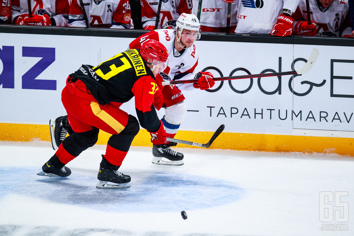 Lokomotiv Jaroslavlin hyökkääjä Reid Boucherin pelaamista on nähty myös Helsingissä.
