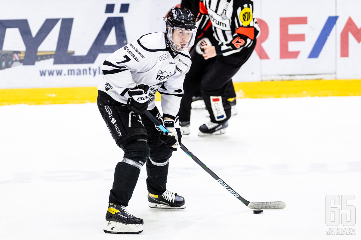 Ivarsson pelasi jo viime kaudella TPS:ssä.