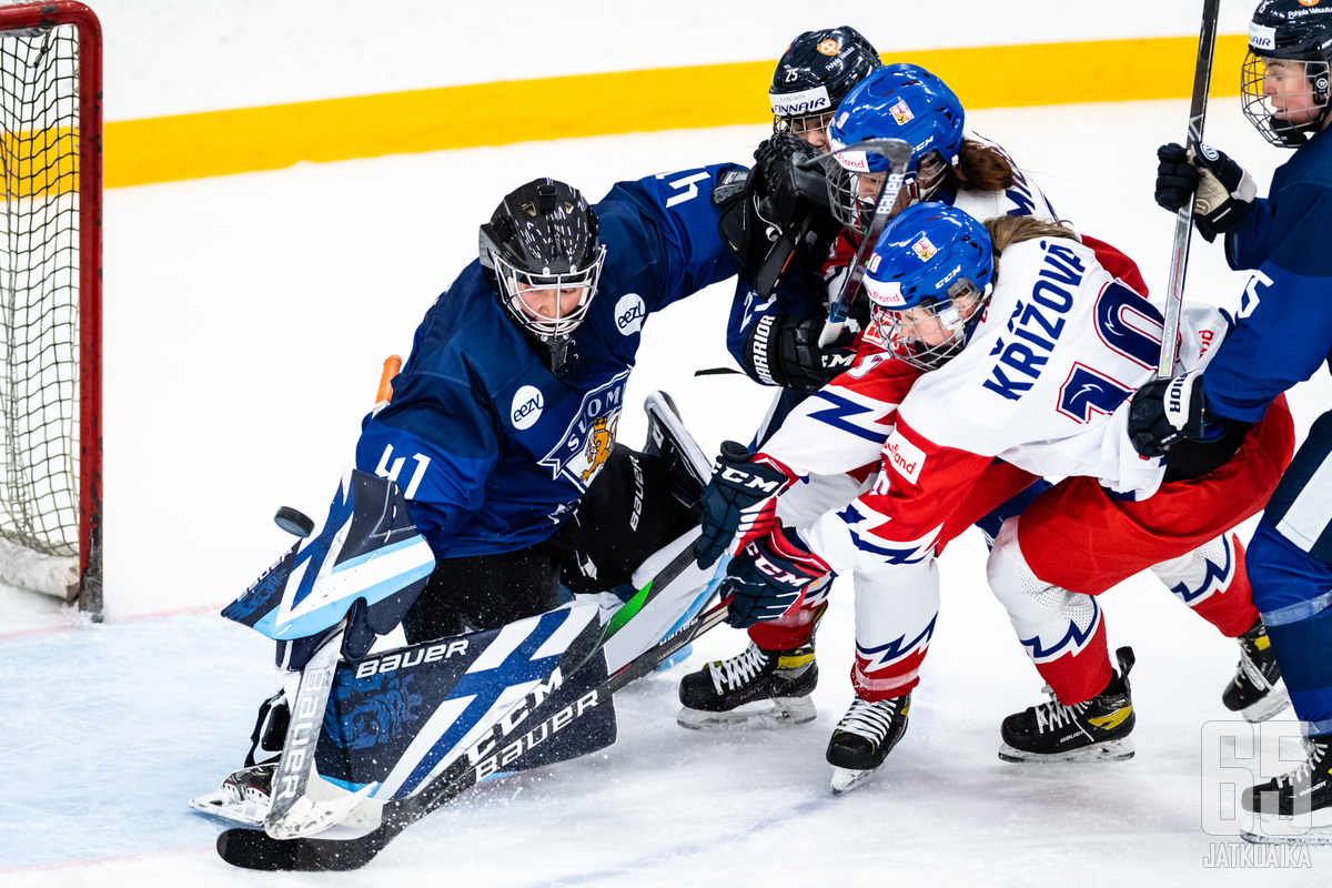 Tšekki mitteli Suomea vastaan olympialaisiin valmistavissa otteluissa.