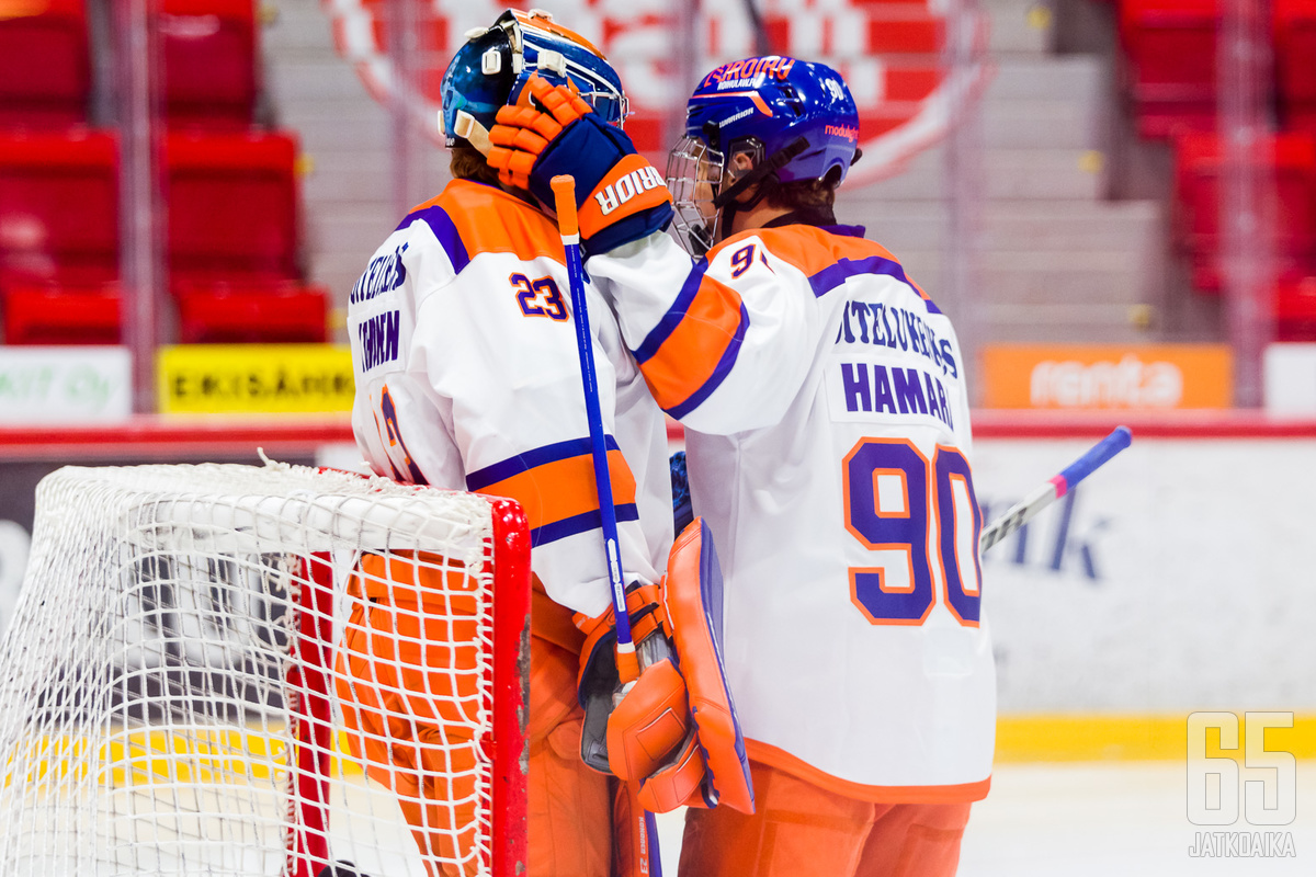 Tomas Hamara on pelannut tällä kaudella Tapparan riveissä sekä Liigaa että U20-sarjaa.