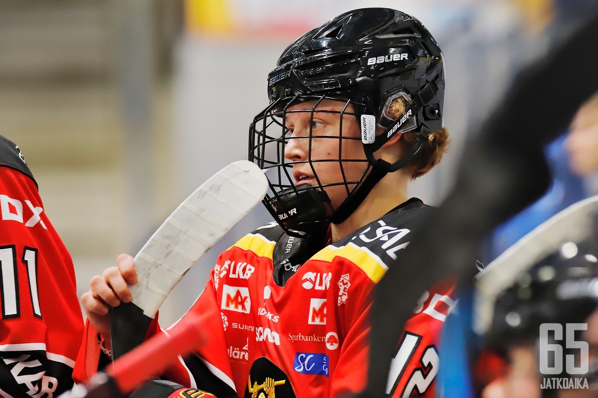 Viivi Vainikka on SDHL:n huippujoukkue Luleå IF:n kärkihyökkääjiä.