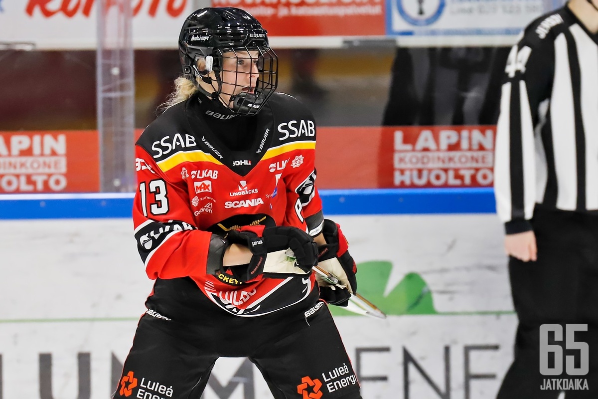 Pirttijärvi edusti tällä kaudella Luleå Hockey/MSSK:ta.