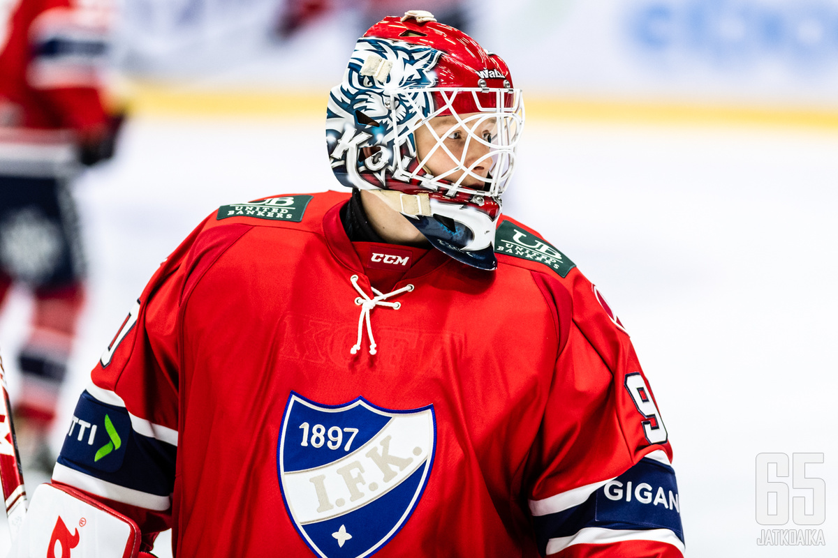 Eemil Vinni, 17, saa HIFK:ssa vastuuta.