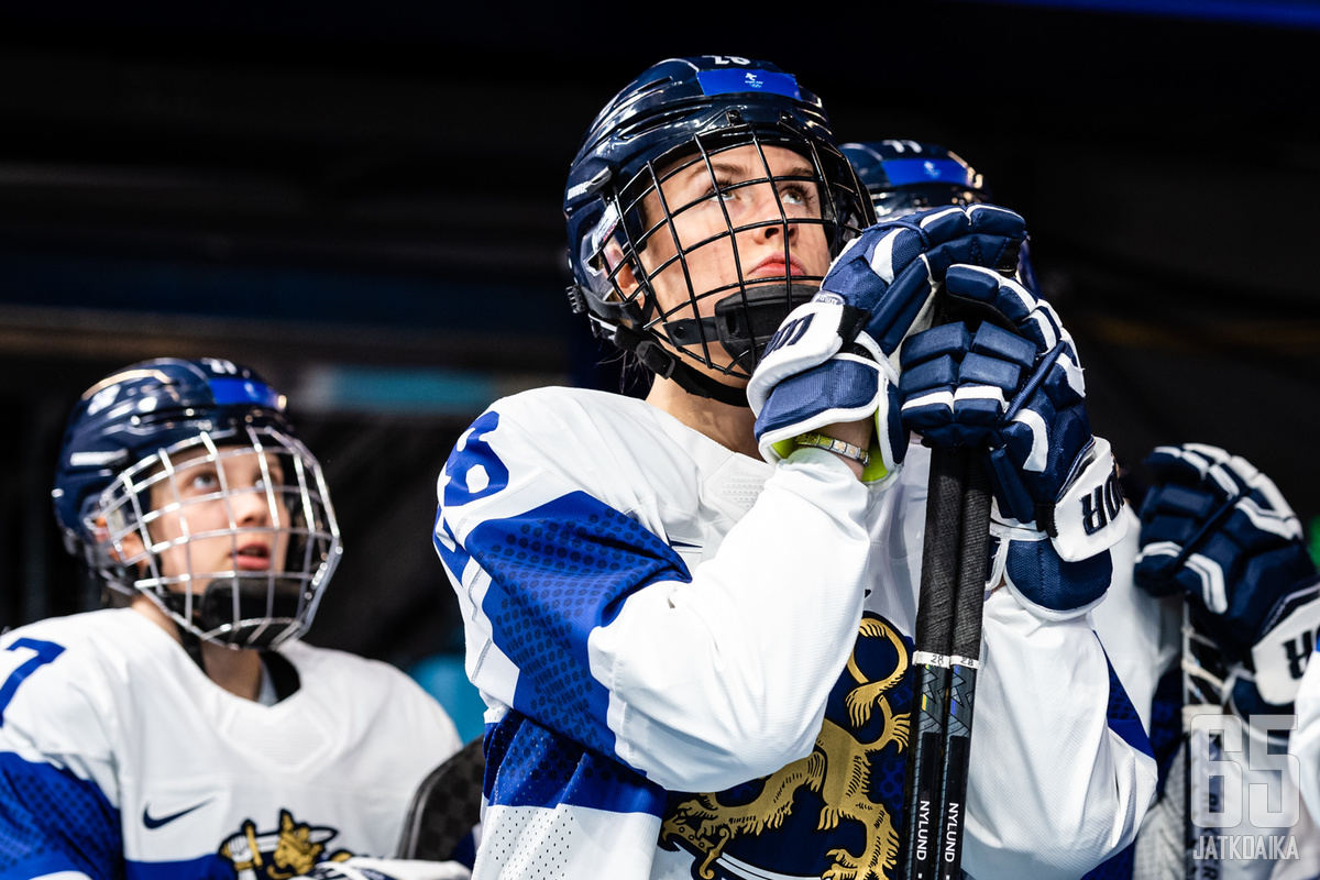 Jenniina Nylund kuului myös Naisleijonien olympiajoukkueeseen.