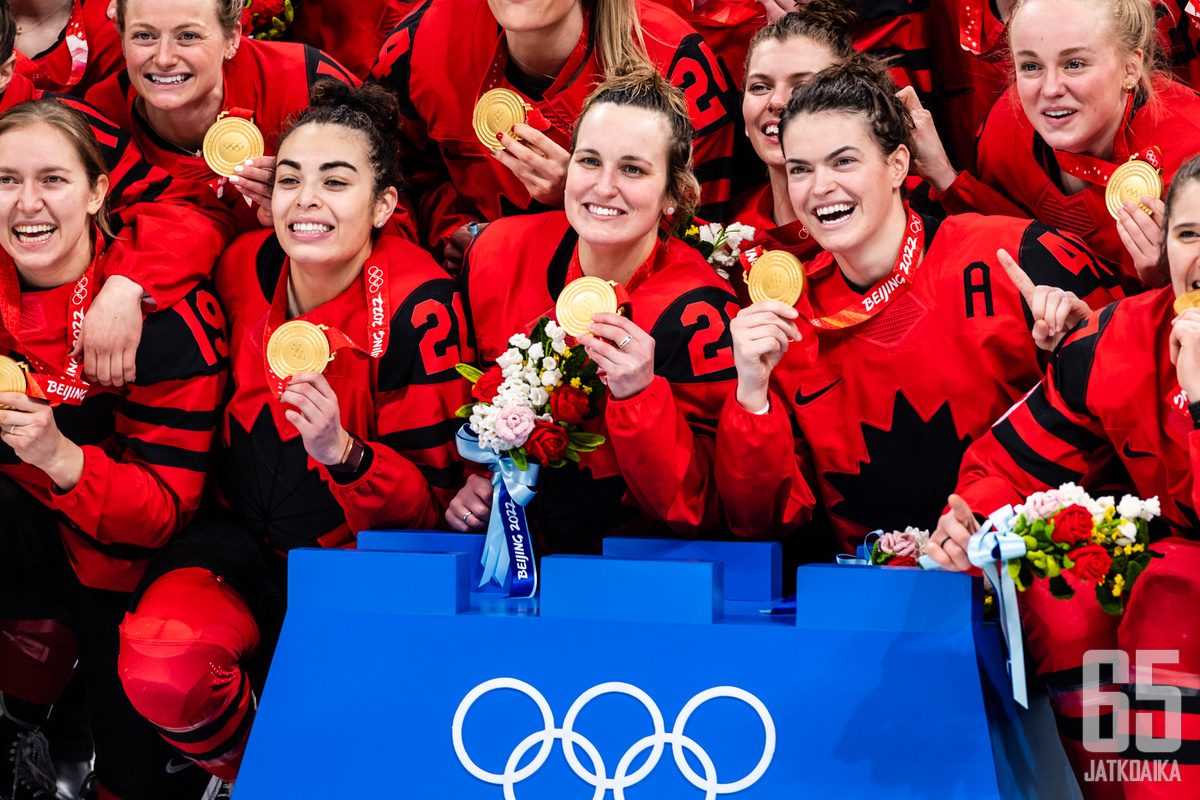 Kanadalla on tänäkin vuonna todella nimekäs naisten MM-joukkue. Maa on hallitseva olympiavoittaja.