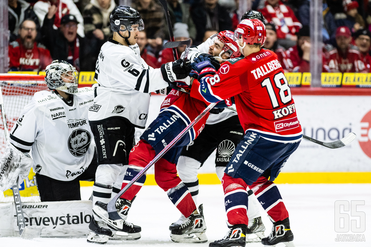 Turussa alkoi tapahtua TPS:n ja HIFK:n välisessä ratkaisevassa ottelussa.