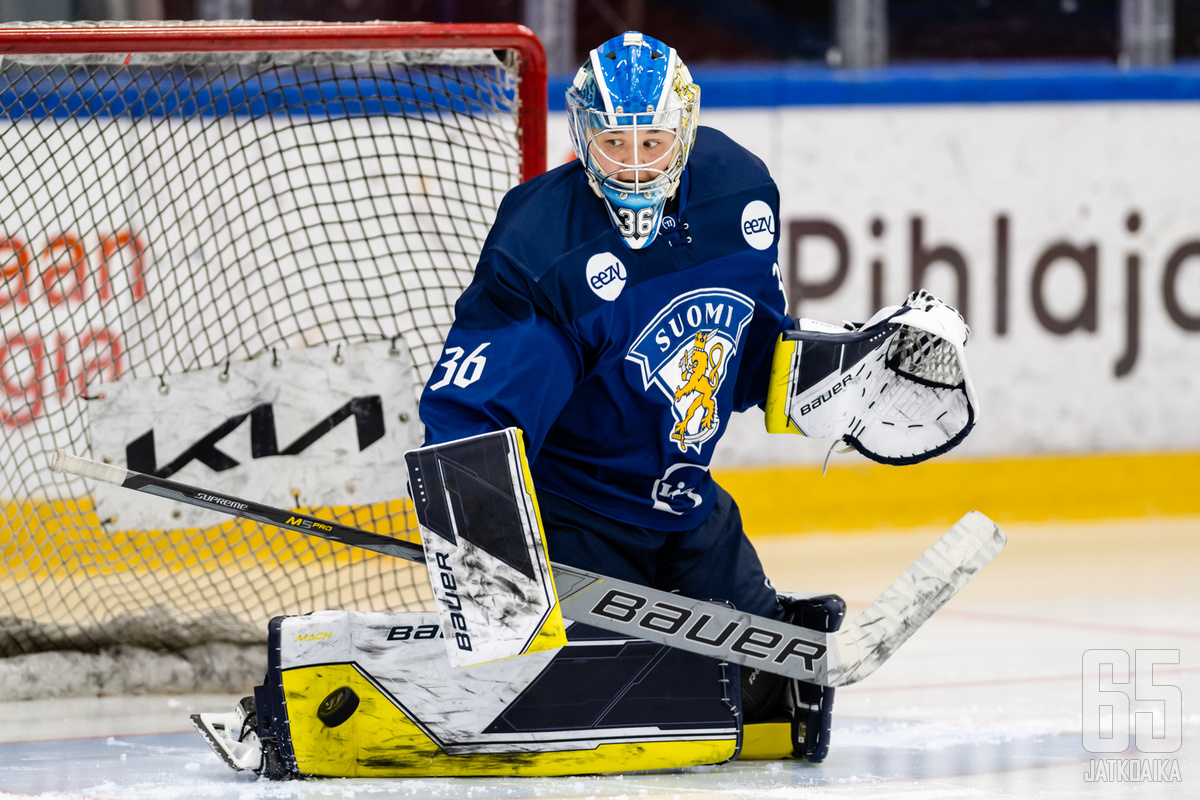 Anni Keisala pelasi Suomen maalilla hyvän ottelun.