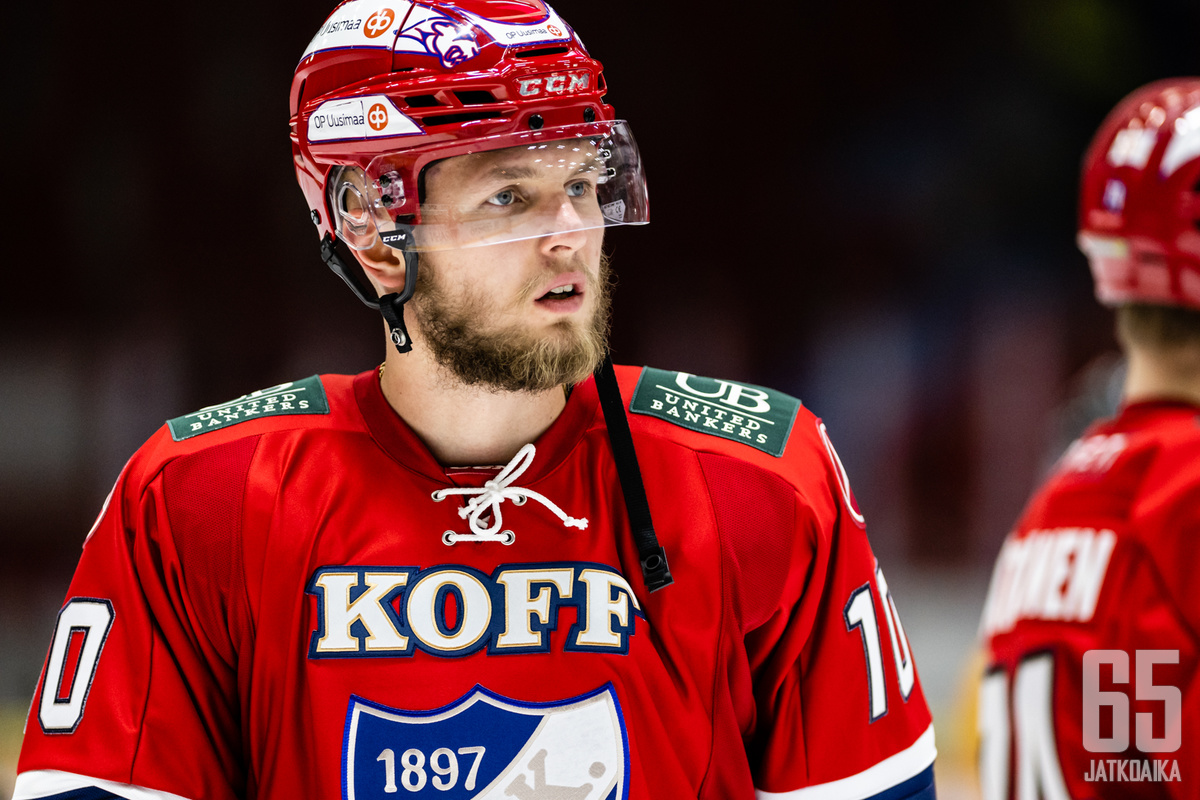 Kristian Vesalainen on takaisin Suomessa ja HIFK:ssa.