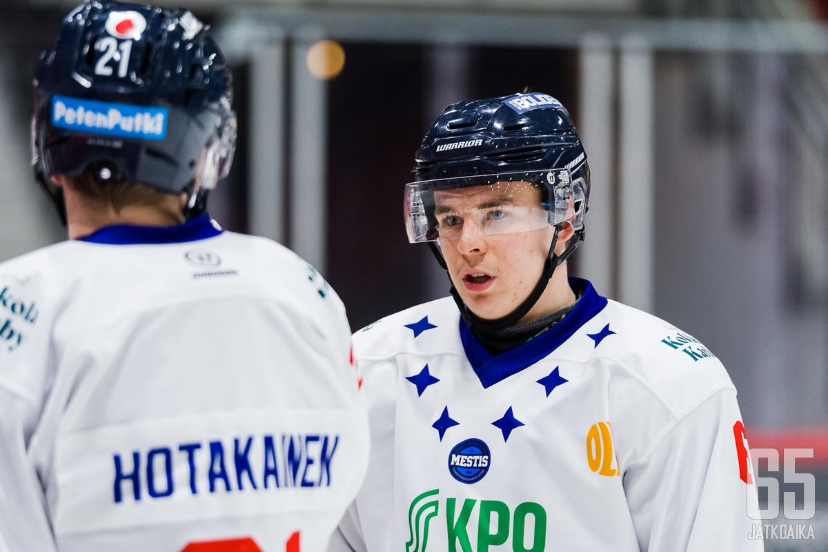 Akseli Karjalainen on pelannut Hermeksessä jo useammalla kaudella.