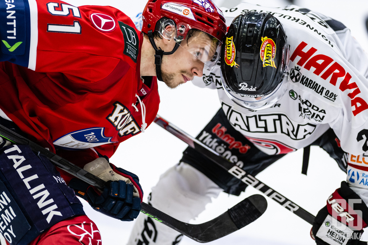 Jääskä on noussut luottopelaajien joukkoon HIFK:ssa.