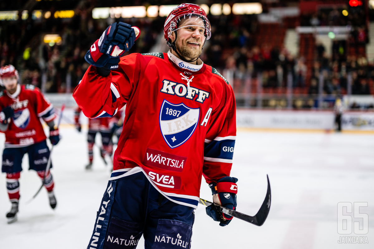 Ilari Melart nimitettiin HIFK:n uudeksi kapteeniksi.