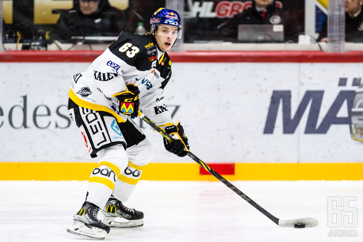 Ville Koivunen kuuluu Kärppien avainpelaajiin alkavalla kaudella.