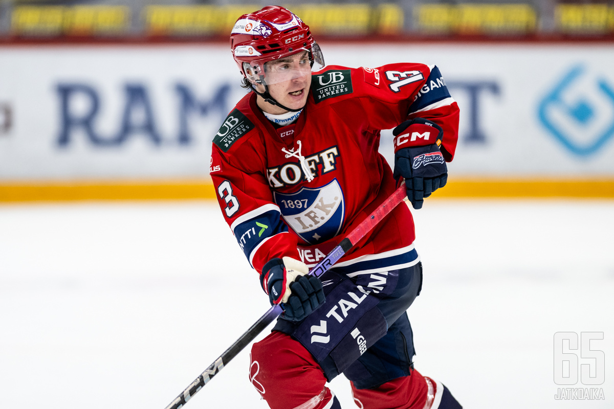 Joni Ikonen siirtyi Helsingin IFK:n riveihin täksi kaudeksi.