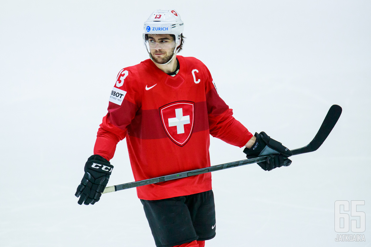 Nico Hischier on jälleen Sveitsin MM-joukkueessa.