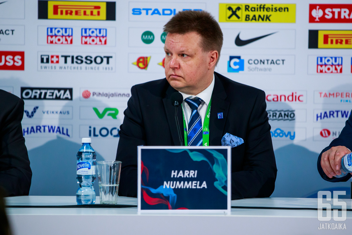 Nummela ei jatka Jääkiekkoliiton puheenjohtajana.