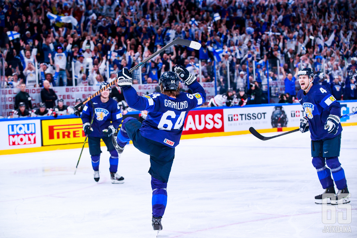 Mikael Granlund oli finaalin avainpelaajia.