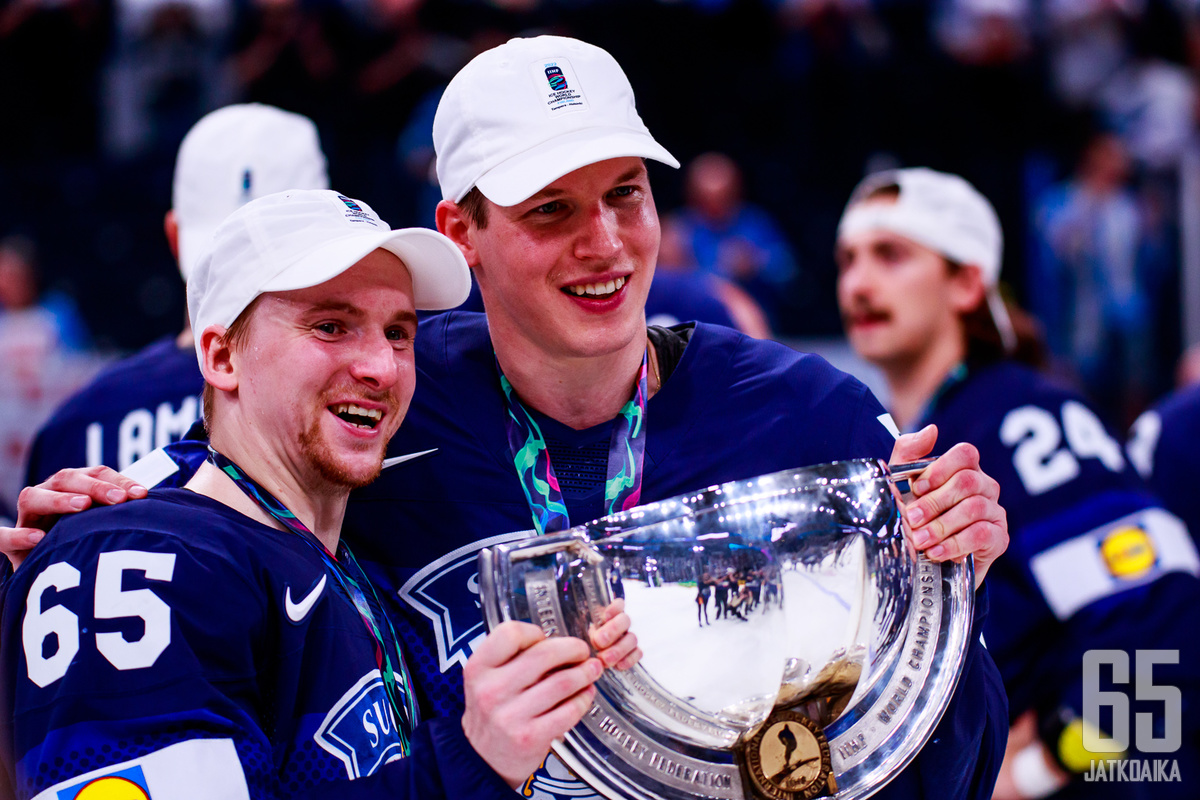 Sakari Manninen ratkaisi MM-kultaa Suomelle kotikisoissa.