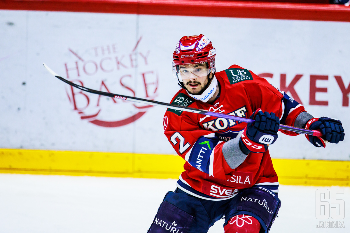 Rantakari teki viime kaudella HIFK-paidassa yhteensä 31 tehopistettä.