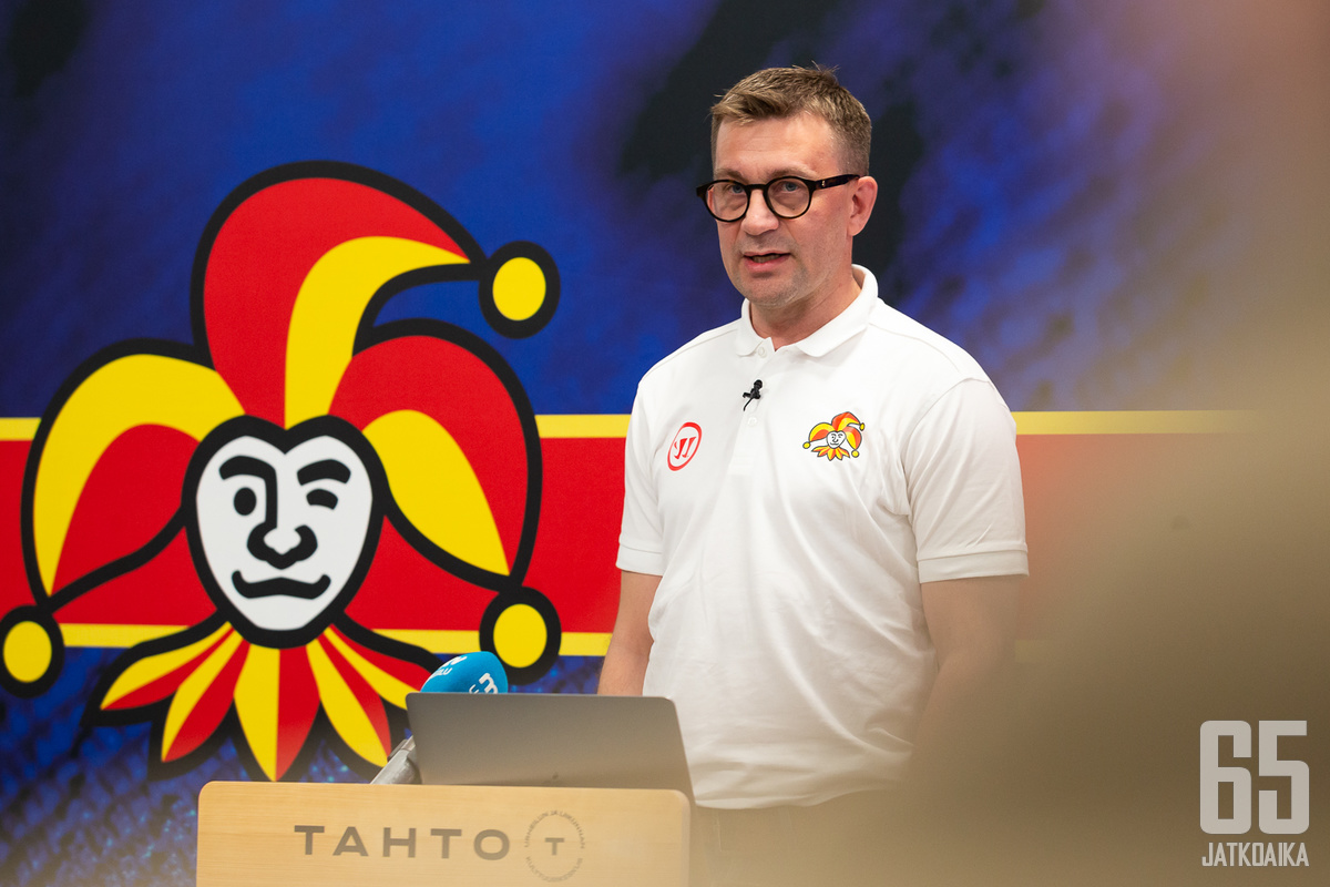 Antti-Jussi Niemi luottaa Jokereiden brändin vahvuuteen. 