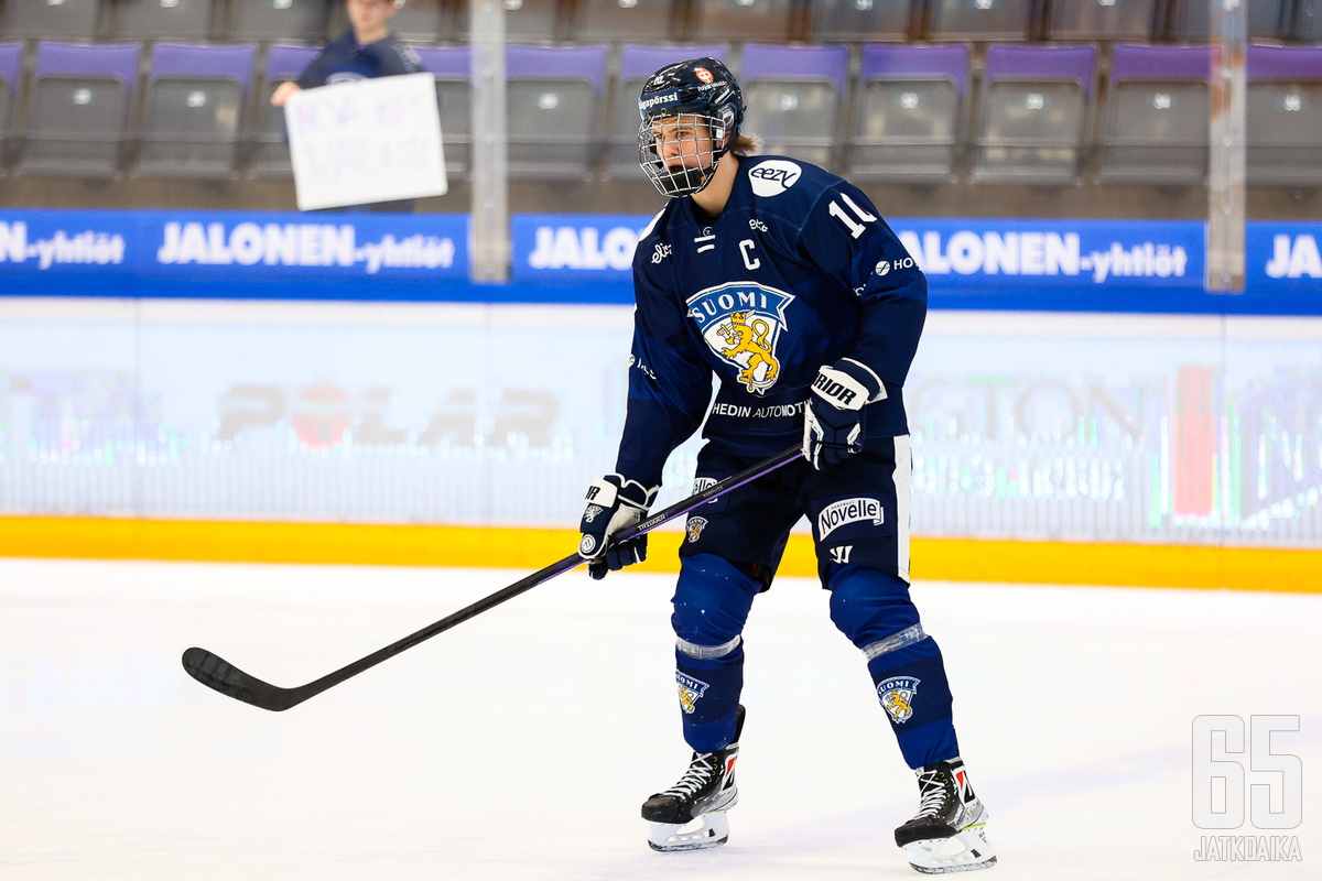 Kasper Halttunen nähdään ensi kertaa Suomen U20-joukkueessa.
