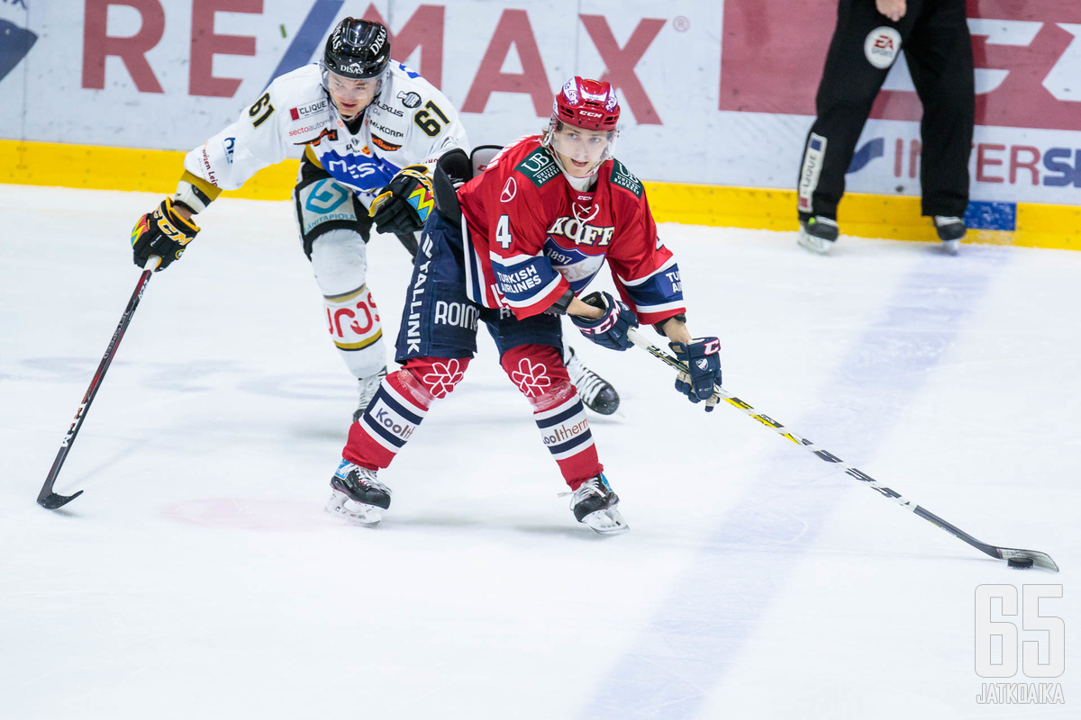 Iikka Kangasniemen taitotaso tulee HIFK:lle tarpeeseen.