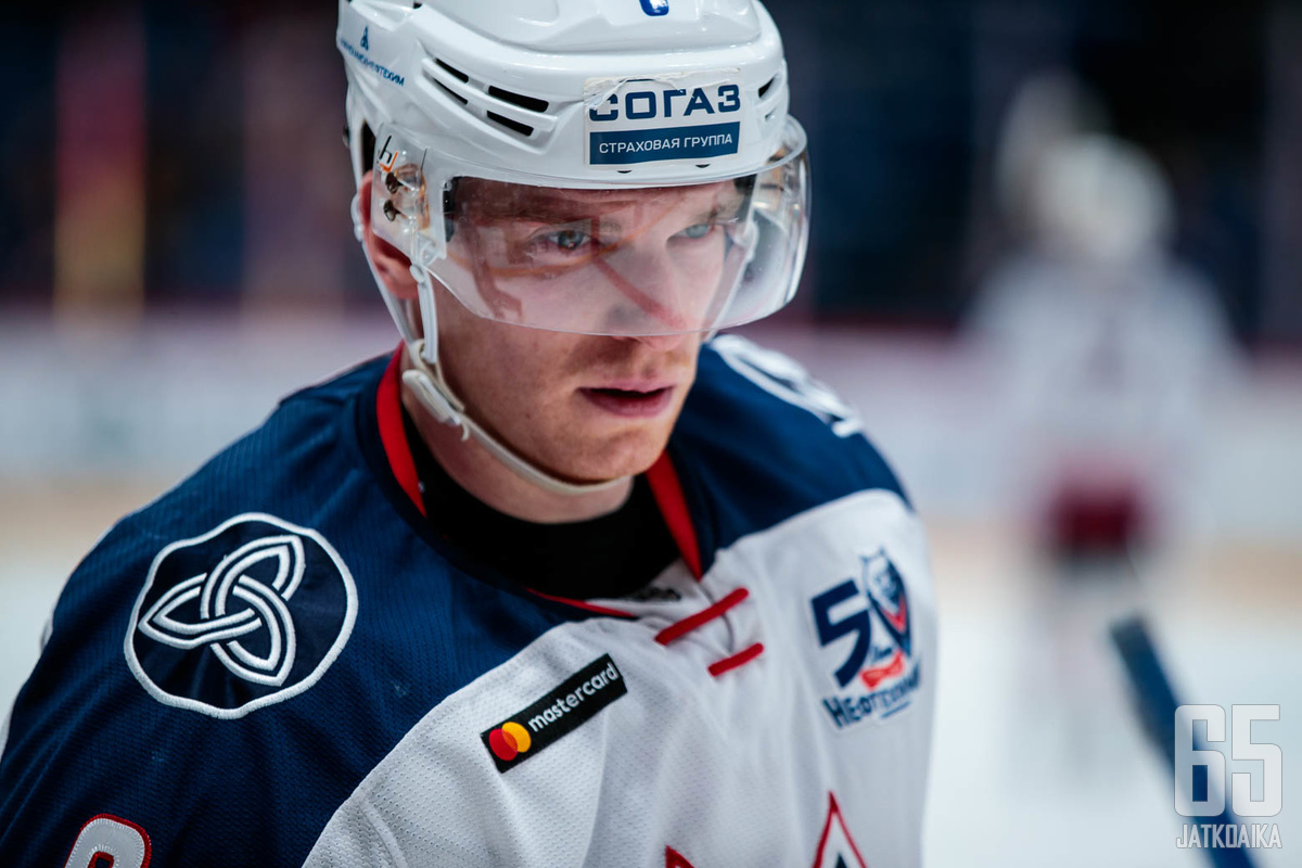 Nättinen kiekkoili viime kaudellakin KHL:ssä.