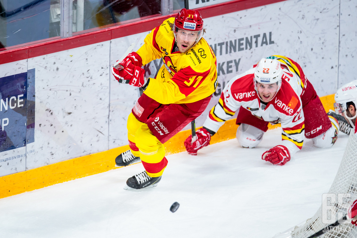 Jokerit polkaisi päätöserässä Kunlun Red Starsin ohi.