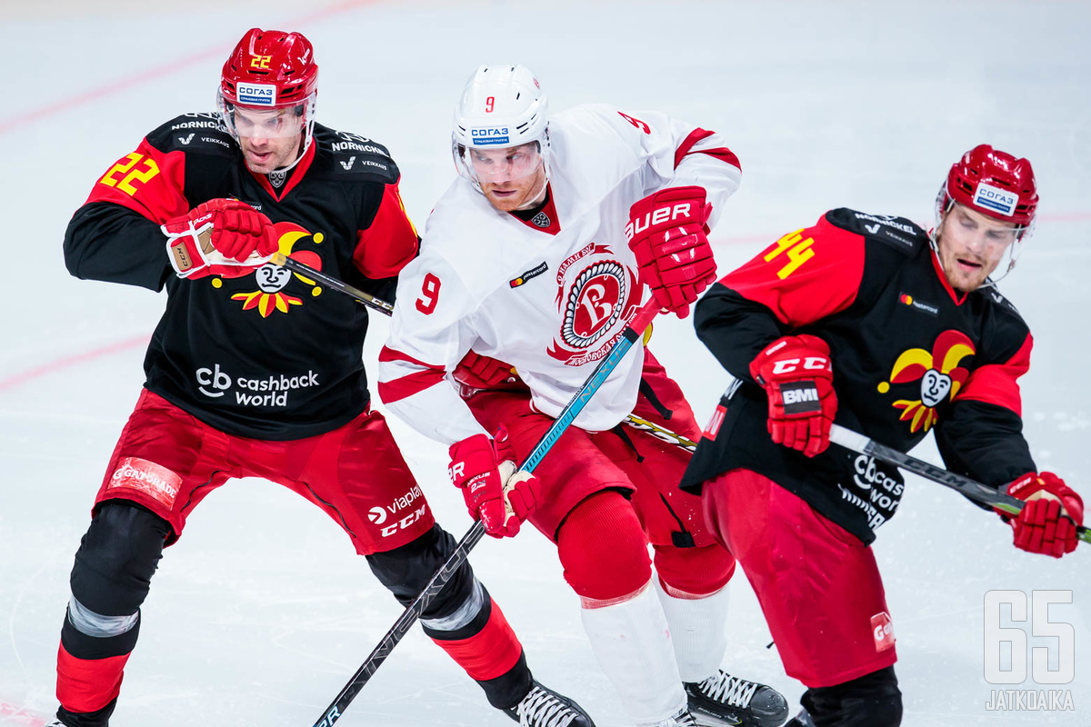 Joonas Nättinen on tuttu näky KHL-kaukaloissa jo kolmelta kaudelta.