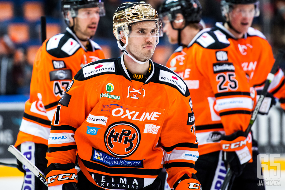 Oula Palve on ollut HPK:n tehokkain pelaaja tällä kaudella.