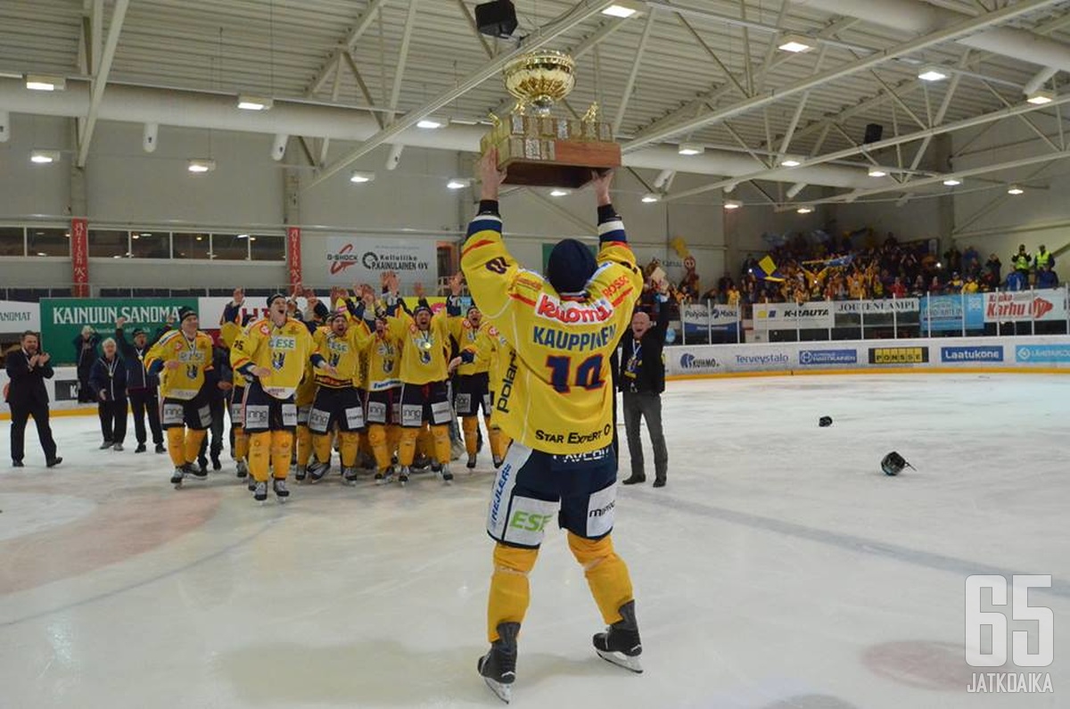 Kauppinen palasi kotiseuraansa ja voitti mestaruuden.