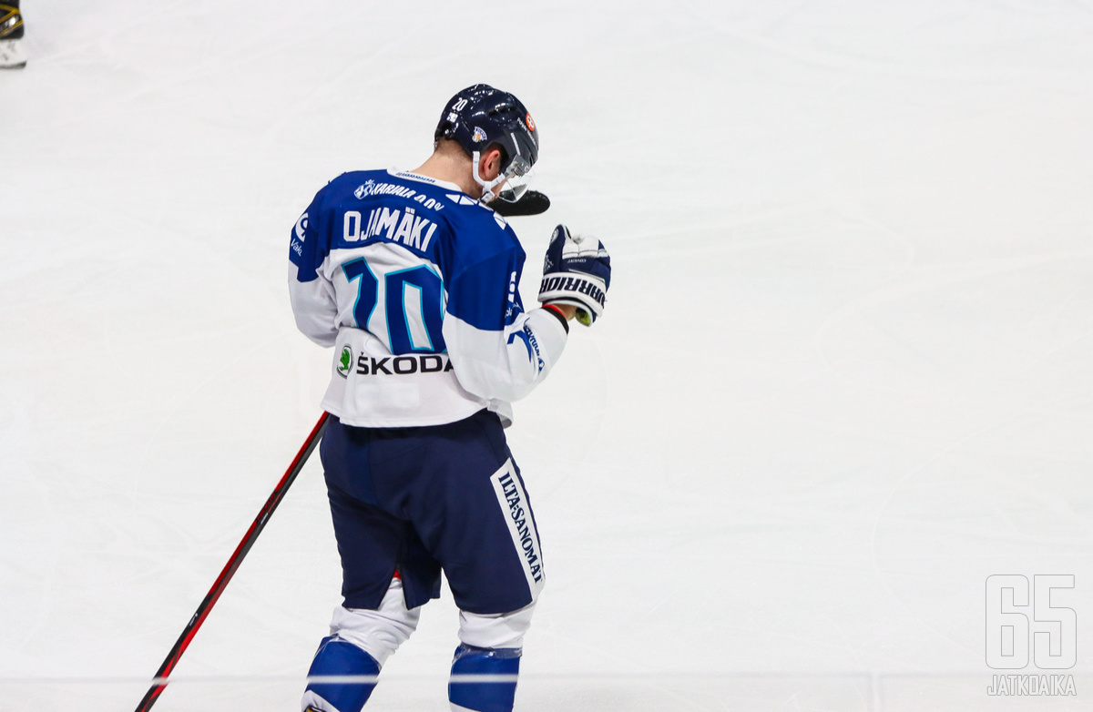 Niko Ojamäki rikkoi suomalaisennätyksen KHL:ssä.