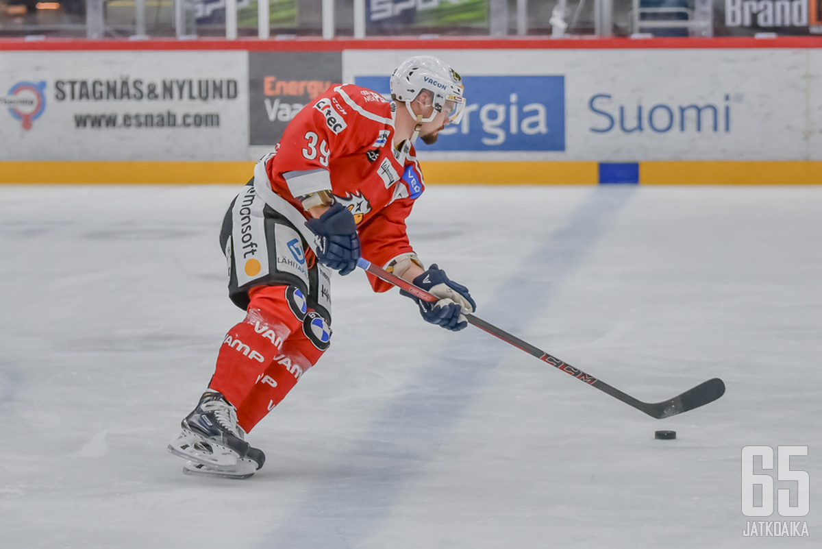 Sami Blomqvist vastasi Sportin molemmista maaleista.