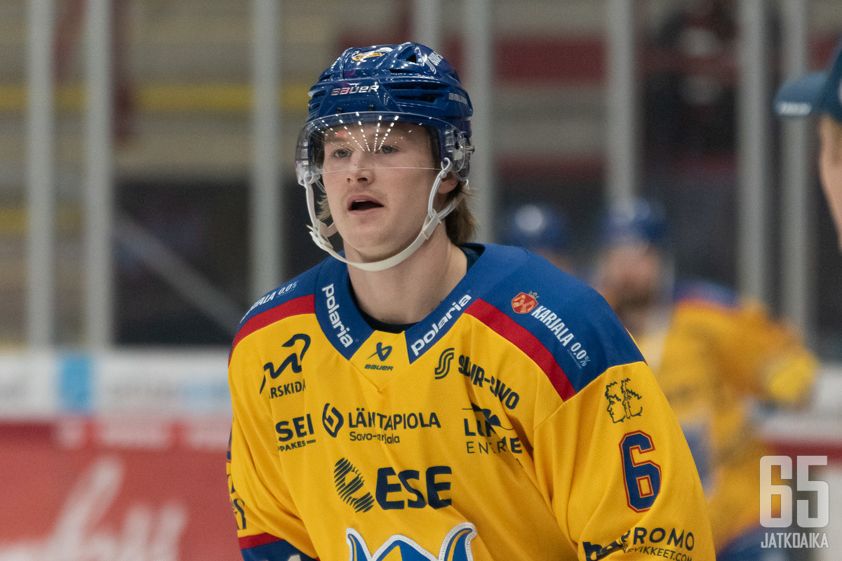 Lucas Nordsäter pelaa toista kauttaan Jukureissa ja jatkaa mikkeliläisjoukkueessa myös ensi kaudella.