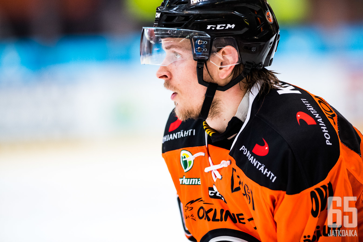 Janne Tavi oli Liigan viime kevään pudotuspelien maalipörssin toinen.