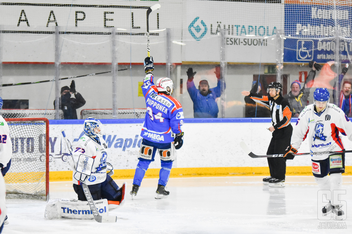 Joni Piipponen iski ottelun voittomaalin.