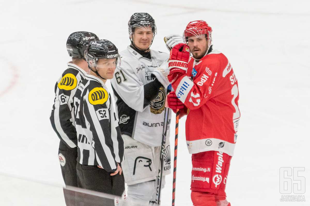 Stålberg on loppukauden ajan TPS:n pelaaja.