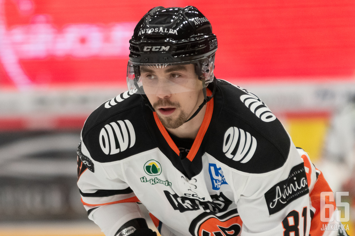 23-vuotias Samuli Aaltonen on murtautunut tällä kaudella liigakaukaloihin.