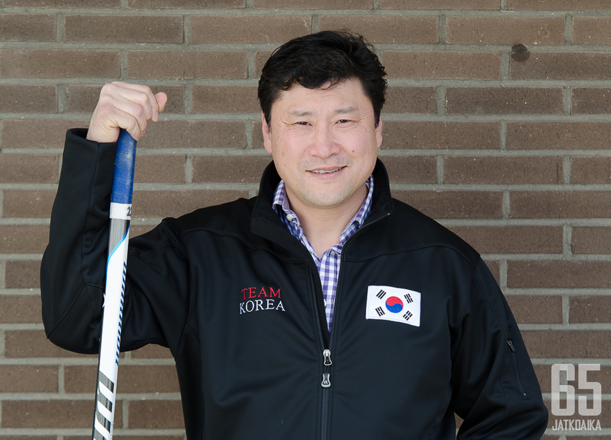 Jim Paek kantaa suurimman vastuun Etelä-Korean jääkiekkoilun tulevasta menestyksestä.