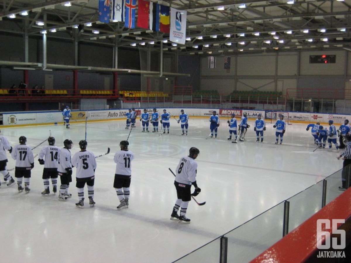 Israelin maajoukkueet pelaavat MM-kisojen alemmissa divisioonissa.